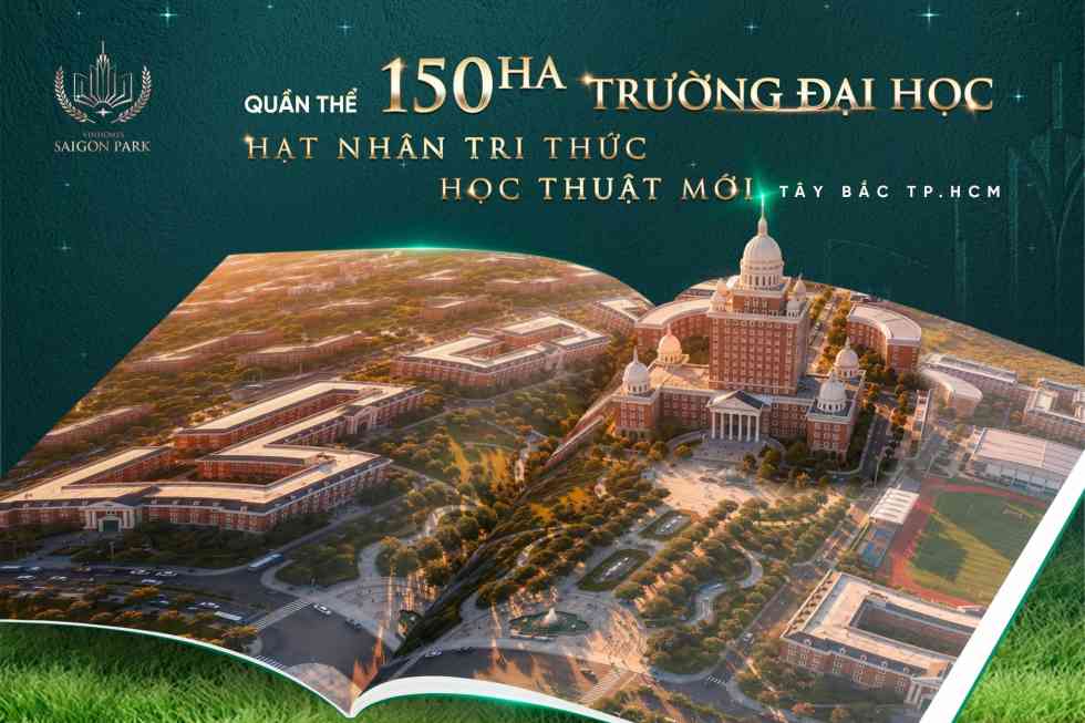 Quần thể đại học 150ha
